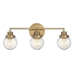 kinkiecik.pl Kinkiet Poppy – 3 źródła światła – Stary mosiądz QN-POPPY3-HB-BATH Elstead Lighting