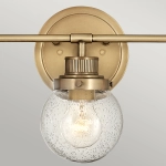 Kinkiet Poppy – 3 źródła światła – Stary mosiądz QN-POPPY3-HB-BATH Elstead Lighting