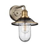 Kinkiet Rigby – 1 źródło światła – Antyczny nikiel/ Stary mosiądz QN-RIGBY1-BATH-AN Elstead Lighting