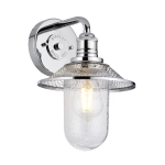 kinkiecik.pl Kinkiet Rigby – 1 źródło światła – Polerowany chrom QN-RIGBY1-BATH-PC Elstead Lighting