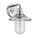 Kinkiet Rigby – 1 źródło światła – Polerowany chrom QN-RIGBY1-BATH-PC Elstead Lighting