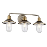 kinkiecik.pl Kinkiet Rigby – 3 źródła światła – Antyczny nikiel/ Stary mosiądz QN-RIGBY3-BATH-AN Elstead Lighting