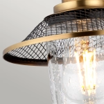 Kinkiet Rigby – 3 źródła światła – Antyczny nikiel/ Stary mosiądz QN-RIGBY3-BATH-AN Elstead Lighting