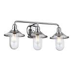 kinkiecik.pl Kinkiet Rigby – 3 źródła światła – Polerowany chrom QN-RIGBY3-BATH-PC Elstead Lighting