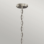 Lampa wisząca/ Półplafon Roux – 3 źródła światła -Szczotkowany nikiel QN-ROUX3-BN Elstead Lighting