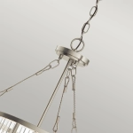 Lampa wisząca/ Półplafon Roux – 3 źródła światła -Szczotkowany nikiel QN-ROUX3-BN Elstead Lighting