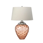Lampa stołowa Samara – 2 źródła światła – Łososiowa QN-SAMARA-TL-SLM Elstead Lighting