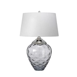 Lampa stołowa Samara – 2 źródła światła – Przydymione szkło QN-SAMARA-TL-SMK Elstead Lighting