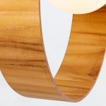 Lampa wisząca Sfera – 1 źródło światła QN-SFERA-1P-TEAK Elstead Lighting