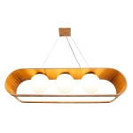 Lampa wisząca Sfera – 3 źródła światła QN-SFERA-3P-TEAK Elstead Lighting