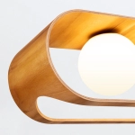 Lampa wisząca Sfera – 3 źródła światła QN-SFERA-3P-TEAK Elstead Lighting