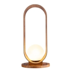 Lampa stołowa Sfera QN-SFERA-TL-L-TEAK Elstead Lighting