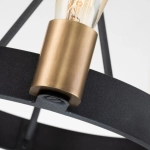 Lampa wisząca/ Półplafon Silas – 3 źródła światła QN-SILAS-3P-DZ Elstead Lighting