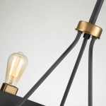 Lampa wisząca/ Półplafon Silas – 6 źródeł światła QN-SILAS-6P-DZ Elstead Lighting