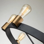 Lampa wisząca/ Półplafon Silas – 8 źródeł światła QN-SILAS-8P-DZ Elstead Lighting