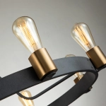 Lampa wisząca/ Półplafon Silas – 8 źródeł światła QN-SILAS-8P-DZ Elstead Lighting