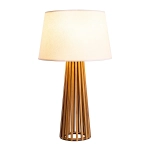 Lampa stołowa Slatted QN-SLATTED-TL-TEAK Elstead Lighting