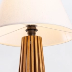 Lampa stołowa Slatted QN-SLATTED-TL-TEAK Elstead Lighting