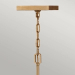 Lampa wisząca/ Półplafon Stinson – 4 źródła światła – Przecierany mosiądz QN-STINSON-4P-M-DBR Elstead Lighting