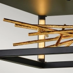 Plafon LED Styx QN-STYX-LED-F-BG Elstead Lighting
