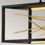 Podłużna lampa wisząca LED Styx QN-STYX-LED-ISLE-BG Elstead Lighting