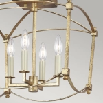 Półplafon Thayer – 4 źródła światła QN-THAYER-SF-ADB Elstead Lighting