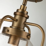 Lampa wisząca/ Plafon Triocent – 1 źródło światła – Naturalny mosiądz QN-TRIOCENT-P-NBR Elstead Lighting