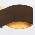 Kinkiet Vaughan – Brązowo-złoty QN-VAUGHAN-1W-BRZ-GD Elstead Lighting