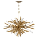 kinkiecik.pl Podłużna lampa wisząca Vida – 13 źródeł światła QN-VIDA-13P-W Elstead Lighting