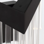 Kinkiet Vivien – Matowa czerń QN-VIVIEN-1W-BK Elstead Lighting