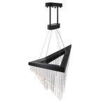 Żyrandol Vivien – Matowa czerń QN-VIVIEN-P-L-BK Elstead Lighting