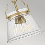 Lampa wisząca Wimberley – 3 źródła światła – Wyblakły mosiądz QN-WIMBERLEY-P-WS Elstead Lighting