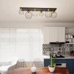 Lampa sufitowa NEST 6 BL GOLD 1370/6 EMIBIG Lighting