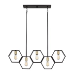 Lampa wisząca Bismarck – 5 źródeł światła QZ-BISMARCK-ISLE-EK Elstead Lighting