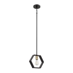 Mała lampa wisząca Bismarck – 1 źródło światła QZ-BISMARCK-MP-EK Elstead Lighting