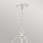 Lampa wisząca Bradbury – 4 źródła światła – Antyczna biel QZ-BRADBURY-4P-AWH Elstead Lighting