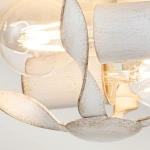 Plafon Bradbury – 2 źródła światła – Antyczna biel QZ-BRADBURY-F-AWH Elstead Lighting