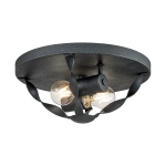 Plafon Bradbury – 2 źródła światła – Popielaty QZ-BRADBURY-F-GK Elstead Lighting