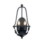 Kinkiet Bradbury – 2 źródła światła – Popielaty QZ-BRADBURY2-GK Elstead Lighting