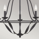 Żyrandol Bradbury – 5 źródeł światła – Popielaty QZ-BRADBURY5-GK Elstead Lighting