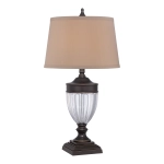 kinkiecik.pl Lampa stołowa Dennison – 1 źródło światła – Brąz palladiański QZ-DENNISON-PB Elstead Lighting
