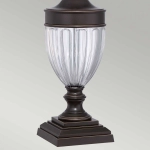 Lampa stołowa Dennison – 1 źródło światła – Brąz palladiański QZ-DENNISON-PB Elstead Lighting