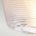 Półplafon Dublin – 1 źródło światła – Malowany naturalny mosiądz QZ-DUBLIN-SF-PNBR Elstead Lighting
