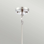 Lampa wisząca Emery – 1 źródło światła – Cesarskie srebro QZ-EMERY-P-M-IS Elstead Lighting