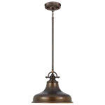 kinkiecik.pl Lampa wisząca Emery – 1 źródło światła – Brąz palladiański QZ-EMERY-P-M-PN Elstead Lighting