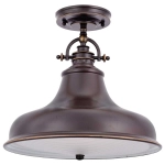 Lampa wisząca Emery – 1 źródło światła – Brąz palladiański QZ-EMERY-P-M-PN Elstead Lighting