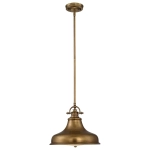 Lampa wisząca Emery – 1 źródło światła – Stary mosiądz QZ-EMERY-P-M-WS Elstead Lighting