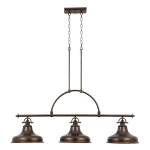 kinkiecik.pl Podłużna lampa wisząca Emery – 3 źródła światła – Brąz palladiański QZ-EMERY3P-PN Elstead Lighting
