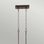 Podłużna lampa wisząca Emery – 3 źródła światła – Brąz palladiański QZ-EMERY3P-PN Elstead Lighting