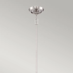 Lampa wisząca Penn Station – 3 źródła światła – Szczotkowany nikiel QZ-PENN-STATION-M-BN Elstead Lighting